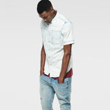 G-Star RAW® A Crotch Yoshem Work Shirt Hellblau