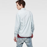 G-Star RAW® A Crotch Ripped Yoshem Shirt Hellblau