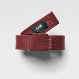 G-Star RAW® Blaker Webbing Belt Red front flat