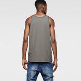 G-STAR® emi 4 rel r tnk/cmp jsy/rw gry Grey model back