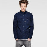 G-Star RAW® Wolker Quilted Overshirt Azul oscuro