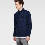G-Star RAW® Wolker Quilted Overshirt Azul oscuro