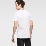 G-Star RAW® Moiric Slim T-Shirt Weiß