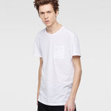 G-Star RAW® Base Pocket T-Shirt Blanco