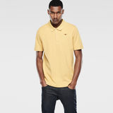 G-Star RAW® Nuelik Polo Yellow model front