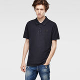 G-Star RAW® Hav Polo T-Shirt Donkerblauw model front