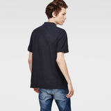 G-Star RAW® Hav Polo T-Shirt Bleu foncé model back