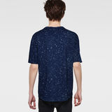 G-Star RAW® Evin Roll Up T-Shirt Donkerblauw