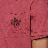 G-Star RAW® Nuelik Slub T-Shirt Rojo