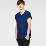 G-Star RAW® Evin Round Neck T-Shirt Bleu moyen