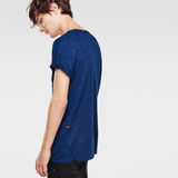 G-Star RAW® Evin Round Neck T-Shirt Bleu moyen