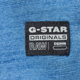 G-Star RAW® omaros r tnktop/lt wt indigo jsy/lt ag Lichtblauw flat front