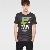 G-Star RAW® Laah Round Neck T-Shirt Negro