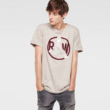 G-Star RAW® Nirader Round Neck T-Shirt Beige