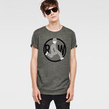 G-Star RAW® Nirader Round Neck T-Shirt Vert