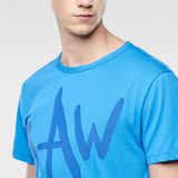 G-Star RAW® Pogazz T-Shirt Bleu moyen