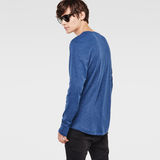 G-Star RAW® Mikel V-Neck T-Shirt Bleu foncé