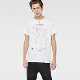 G-Star RAW® Yukemm T-Shirt Blanc