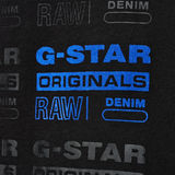G-Star RAW® rit lng rt ss/cmp jsy/blk Zwart