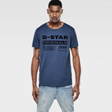 G-Star RAW® wap lng rt ss/cmp jsy/space blu Dunkelblau
