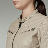 G-Star RAW® Moto Jacket Beige model back