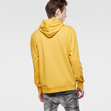 G-Star RAW® Mezard Hooded Sweat Yellow model back