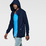 G-Star RAW® Omaros Hooded Vest Donkerblauw
