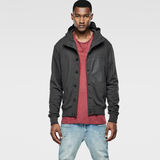 G-Star RAW® Omes Hooded Vest Sweat Negro
