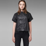 G-Star RAW® Postuer Cropped Shirt Black