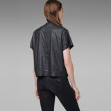 G-Star RAW® Postuer Cropped Shirt Negro