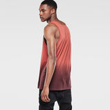 G-Star RAW® Lars Relaxed Tanktop Red model back