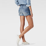 G-Star RAW® Dadin High Waist Shorts Azul intermedio model