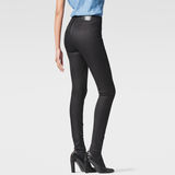 G-Star RAW® Core 3D High Waist Super Skinny Pants Black model back