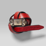 G-Star RAW® georgia belt/nw lthr/antic red Rojo model
