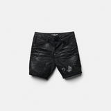 G-Star RAW® Afrojack A-Crotch 1/2 Shorts Noir front flat