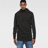 G-Star RAW® Ryon Hooded Knit Black model front