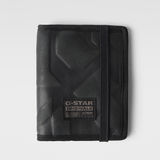 G-Star RAW® Fabiak Card Holder Black front flat