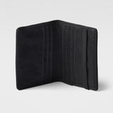 G-Star RAW® Fabiak Card Holder Black back flat