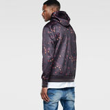 G-Star RAW® Hirep Hooded Vest Sweat Paars