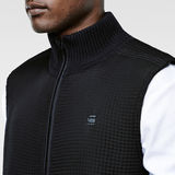 G-Star RAW® Manhem Sleeveless Vest Knit Black