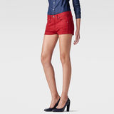 G-Star RAW® Arc Thalyn Shorts Red front flat