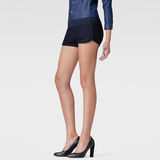 G-Star RAW® Keshan Sweat Shorts Bleu foncé front flat