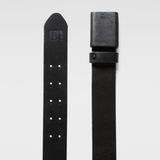 G-Star RAW® mignine belt/cuba washed lthr/blk Schwarz model