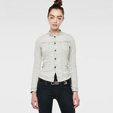 G-Star RAW® Mdg Denim Jacket Blanc model front