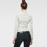 G-Star RAW® Mdg Denim Jacket Blanc model back