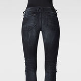 G-Star RAW® Lynn Custom Zip Mid Waist Skinny Jeans Bleu foncé