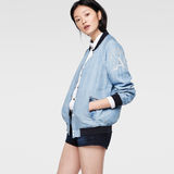 G-STAR® Embro Bomber Light blue model front