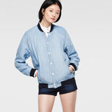 G-STAR® Embro Bomber Light blue model side