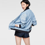 G-STAR® Embro Bomber Light blue model back