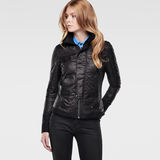 G-Star RAW® Calis Keaton Quilted Jacket Noir model front